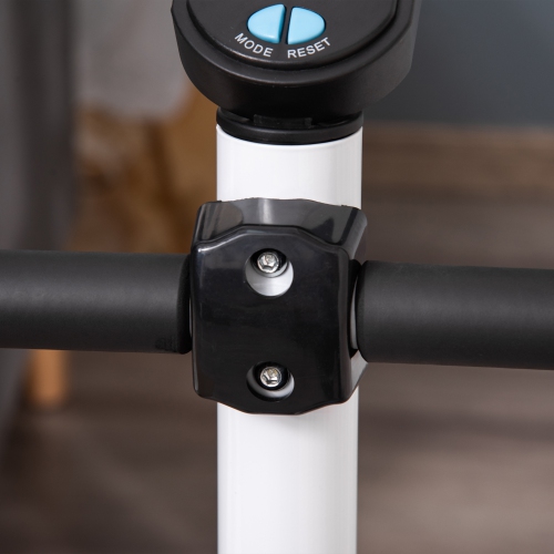 Soozier Stepper Exercise Machine with Handlebar, Twist Stair Stepper, Aerobic Workout Equipment w/ Adjustable Resistance, LCD Monitor for Home Gym,