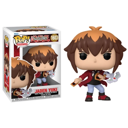 FUNKO  Pop Animation Yu-Gi-Oh Vinyl Figure Jaden Yuki #1603 Yugioh