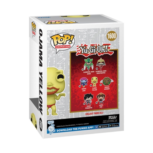 Figurine Pop! De Funko Animation Yu-GI-Oh! Figurine en vinyle - jaune pyjama, no 1600 Yugioh