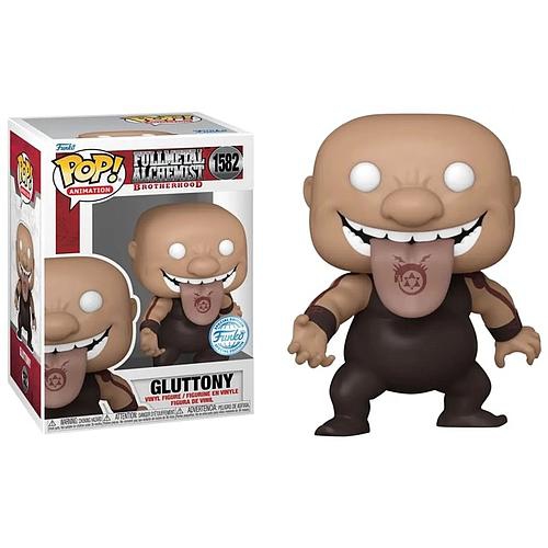 FUNKO  Pop Animation Fullmetal Alchemist: Brotherhood Vinyl Figure Gluttony #1582 Special Edition