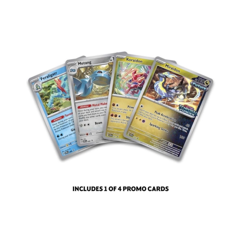 Pokemon USA Pokemon Trading Card Game: Scarlet & Violet Temporal Forces Build & Battle Box 40 Card Deck, 4 Packs