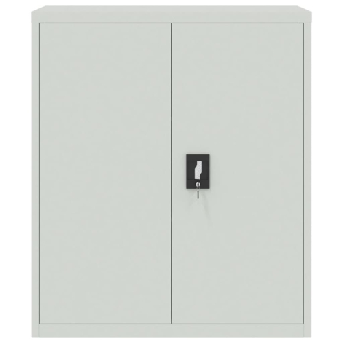 Armoire de classement vidaXL en acier gris clair 90 x 40 x 40 x 145 cm