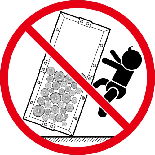 Support en bois de feu noir vidaXL, 4 x 4 x 20 x 100&nbsp;cm, acier