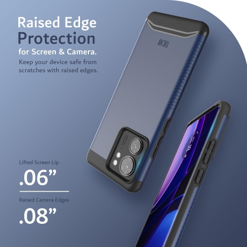 Étui Merge de TUDIA compatible avec MagSafe pour Edge 2023 de Motorola - Indigo