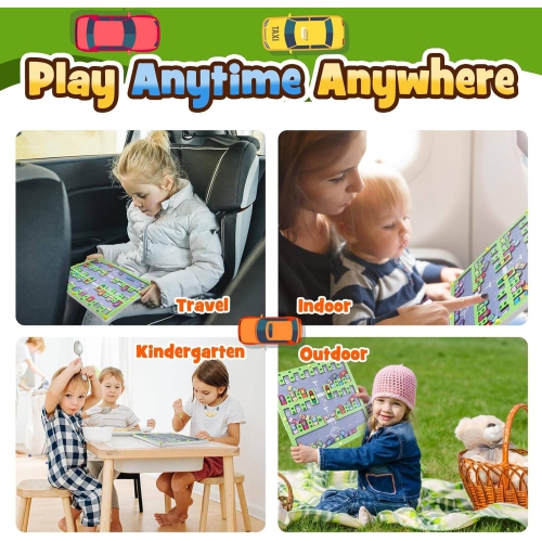 Toddler Toys 3-7 Year Old, Magnetic Alphabet Puzzle for Toddlers Montessori Toys for 3-7 Year Old Learning Educational Toys for Autism Boys Girls