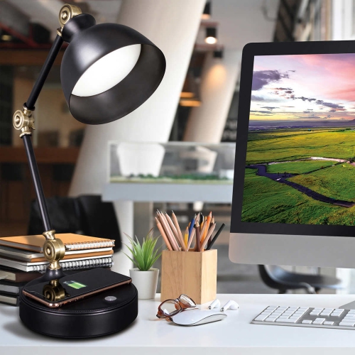 OTTLITE  Wireless Charging Led Desk Lamp