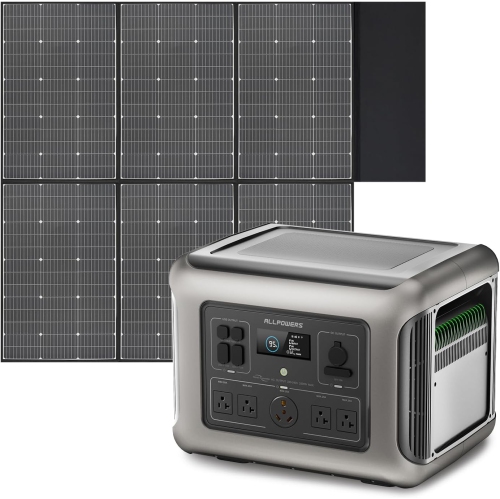 ALLPOWERS  R2500 Portable Power Station With Sp039 Solar Panel