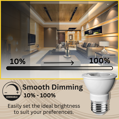 Strak PAR16 LED Bulbs, Dimmable 7W 560LM, LED Flood Lights, 4000K Natural White Led Spotlight Bulbs, Recessed Lighting E26 Screw Base Cul/Ul