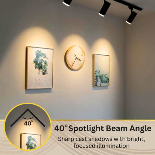 Strak PAR16 LED Bulbs, Dimmable 7W 560LM, LED Flood Lights, 4000K Natural White Led Spotlight Bulbs, Recessed Lighting E26 Screw Base Cul/Ul