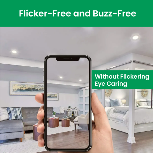 Dimmable MR16 LED Light Bulb 7W, 4000K Natural White 500LM, Non-Glare Bi-Pin GU5.3 Base, 140° Spotlight Bulb for Landscape and Track Lighting, (6