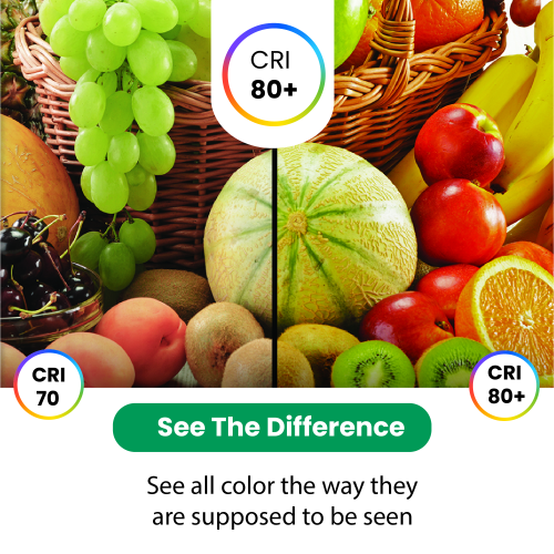 Dimmable MR16 LED Light Bulb 7W, 5000K Cool White 500LM, Non-Glare Bi-Pin GU5.3 Base, 140° Spotlight Bulb for Landscape and Track Lighting, (6 Pack)