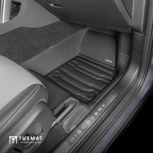 TuxMat - For Land Rover Discovery Sport with Fixed Rear Seats 2020-2022 Models - Custom Car Mats - Maximum Coverage, All Weather, Laser Measured -