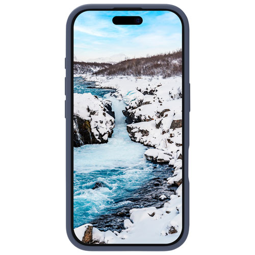 Étui rigide ajusté Monaco de Dbramante1928 avec MagSafe pour iPhone 16 - Bleu