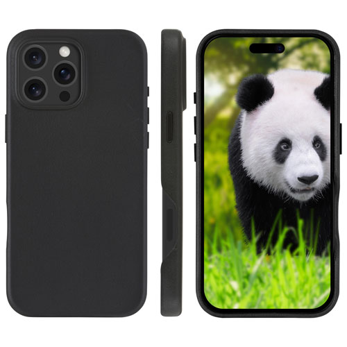 Étui-portefeuille 2-en-1 Lynge de Dbramante1928 avec MagSafe pour iPhone 16 Pro Max - Noir