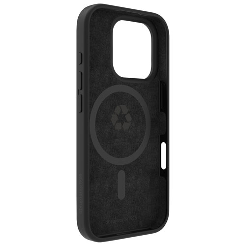 Dbramante1928 Monaco Fitted Hard Shell Case with MagSafe for iPhone 16 Pro - Black