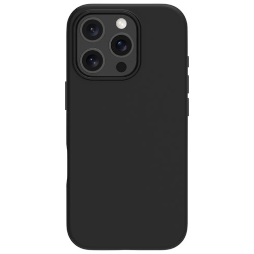 Dbramante1928 Monaco Fitted Hard Shell Case with MagSafe for iPhone 16 Pro - Black