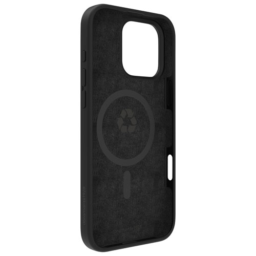 Dbramante1928 Monaco Fitted Hard Shell Case with MagSafe for iPhone 16 Pro Max - Black