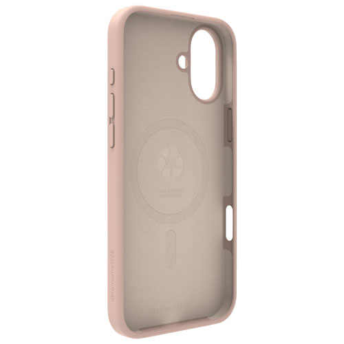 Dbramante1928 Monaco Fitted Hard Shell Case with MagSafe for iPhone 16 Plus - Pink