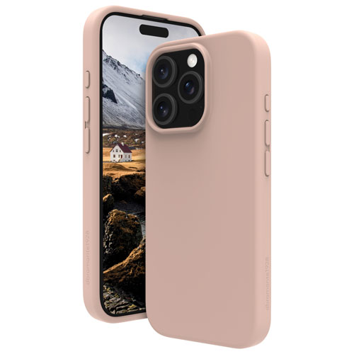 Dbramante1928 Monaco Fitted Hard Shell Case with MagSafe for iPhone 16 Pro - Pink