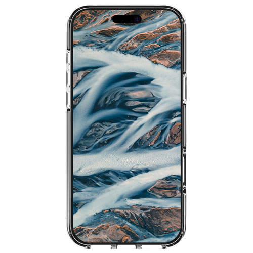 Étui rigide ajusté Iceland Pro de Dbramante1928 avec MagSafe pour iPhone 16 - Transparent