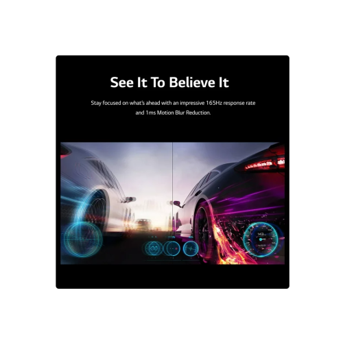 Refurbished - LG 27GQ40W-B 27" UltraGear FHD 1ms 165Hz Monitor with AMD FreeSync™ Premium