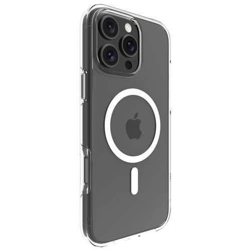 Étui rigide ajusté Iceland Pro de Dbramante1928 avec MagSafe pour iPhone 16 Pro Max - Transparent