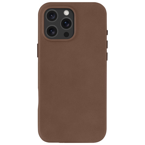 Dbramante1928 Roskilde Fitted Hard Shell Case with MagSafe for iPhone 16 Pro Max - Brown