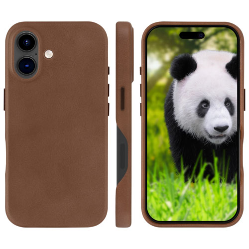 Dbramante1928 Lynge 2-in-1 Wallet Case with MagSafe for iPhone 16 - Tan