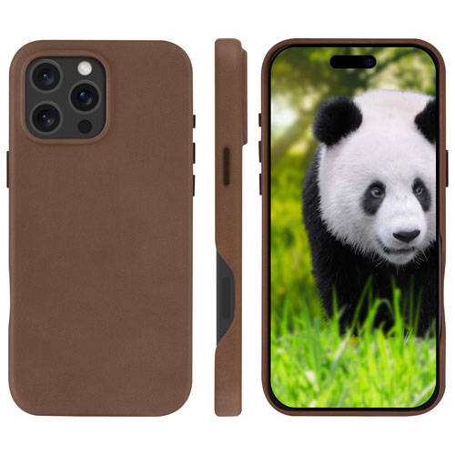 Dbramante1928 Lynge 2-in-1 Wallet Case with MagSafe for iPhone 16 Pro Max - Tan