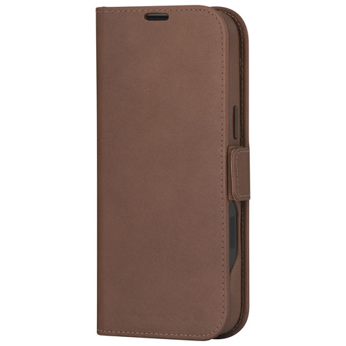 Dbramante1928 Lynge 2-in-1 Wallet Case with MagSafe for iPhone 16 Pro Max - Tan