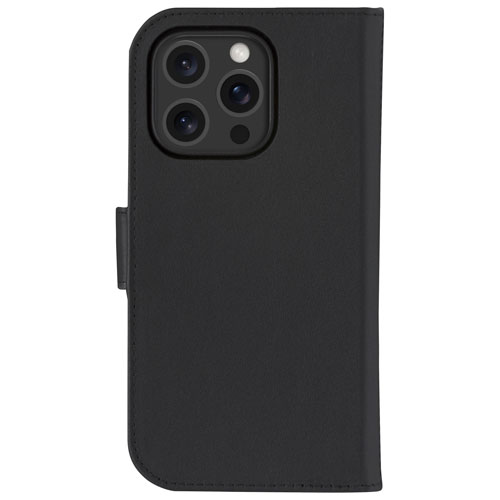 Dbramante1928 Lynge 2-in-1 Wallet Case with MagSafe for iPhone 16 Pro - Black