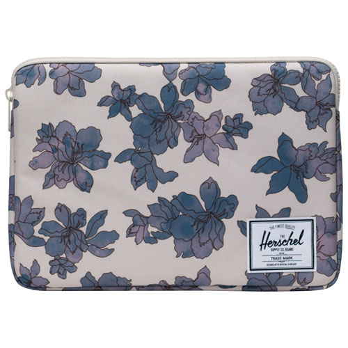 Herschel Supply Co. Anchor 14" MacBook Sleeve - Moonbeam Floral Waves