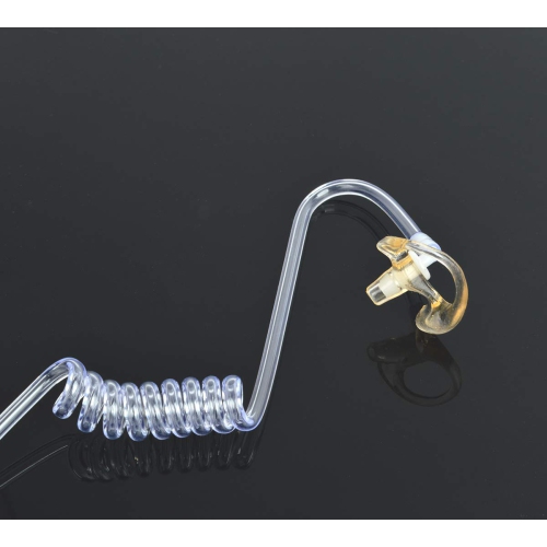 HYS Replacement Larger Earmold Earbud Earpiece for Two-Way Radio Air Acoustic Coil Tube Audio Kits