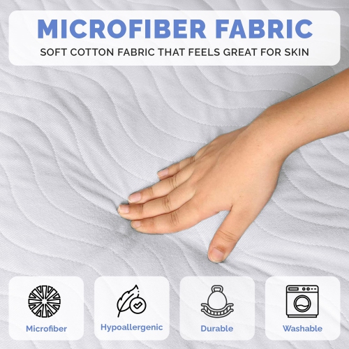 Canadian Linen Reusable Bed Pads, 30"x34", 4 Pack Waterproof Washable Quick Dry Absorbent Breathable Non Slip Incontinence Pee Pads Mattress Protector