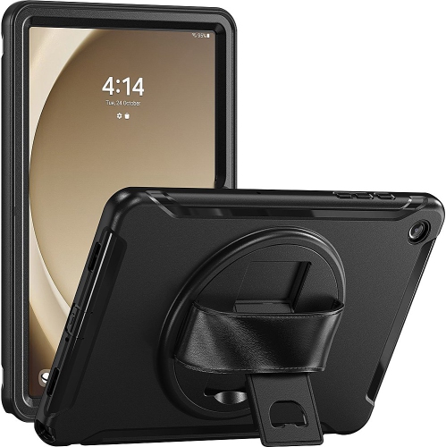 SAHARACASE  - Protection Hand Strap Series Case for Samsung Galaxy Tab A9+ - In Black Great value for the price