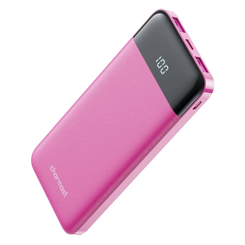 Portable Charger, USB C Battery Pack, 3A Fast Charging 10400mAh Power Bank LED Display, Slim for iPhone 13 12 11 X 8 7 Samsung S21 S20 Google LG