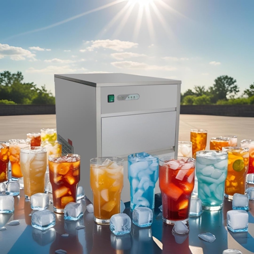 Machine à glaçons commerciale autonome de 20&nbsp;kg