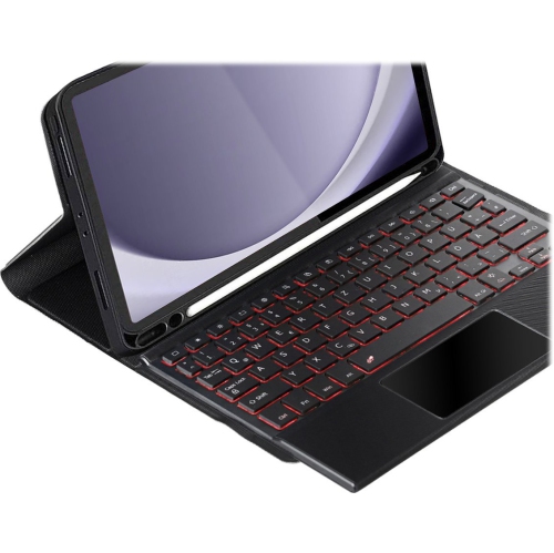 SaharaCase - ProTouch Keyboard Folio Case with TrackPad for Samsung Galaxy Tab A9+ - Black