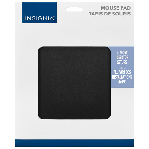 Tapis de souris d'Insignia - Noir - Exclusivité Best Buy
