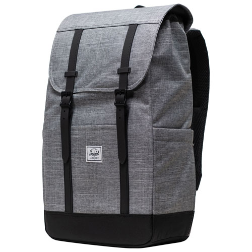 Herschel Supply Co. Retreat 15"/16" Laptop Backpack - Raven Crosshatch