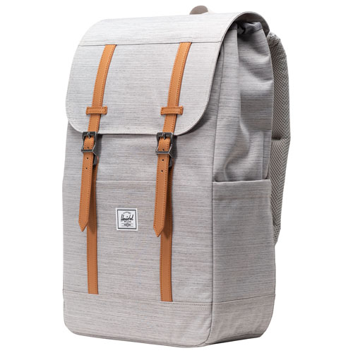 Sac à dos Retreat de Herschel Supply Co. pour portable de 15 po/16 po - Gris pâle hachuré