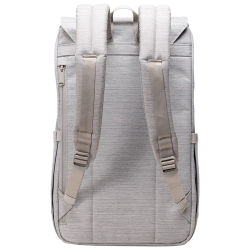 Sac à dos Retreat de Herschel Supply Co. pour portable de 15 po/16 po - Gris pâle hachuré