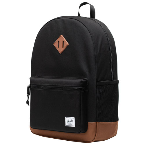 Sac à dos de 26l pour portable de 13 po Heritage Kids de Herschel Supply Co. - Noir/Brun alezan