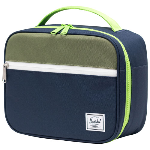 Sac-repas de 5 l Pop Quiz de Herschel Supply Co. - Iris noir/Trèfle à quatre feuilles