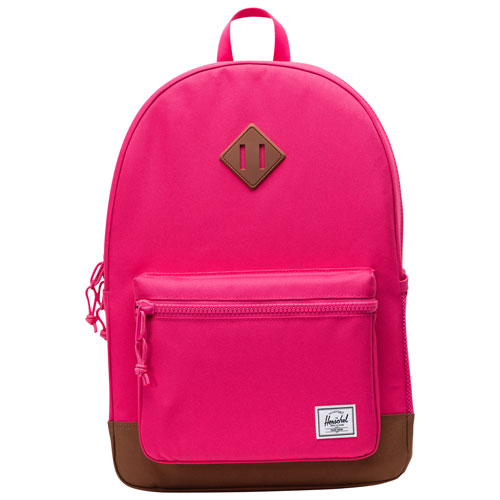 Herschel Supply Co. Heritage Youth 13" 26L Laptop Backpack - Fuchsia Purple/Saddle Brown