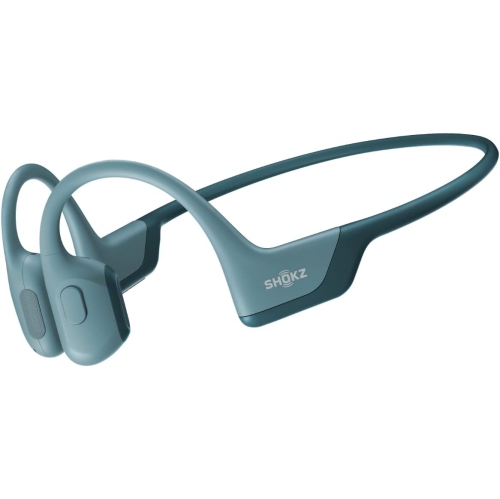 Open Box - Shokz OpenRun Pro Bone Conduction Open-Ear Bluetooth Headphones - Blue