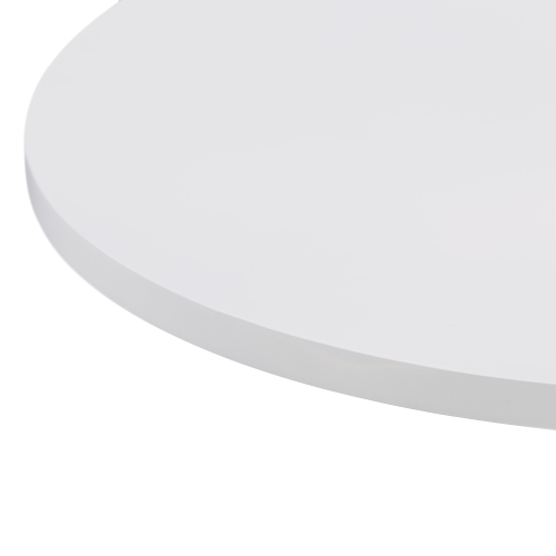 Contemporary Round Bar Table - White