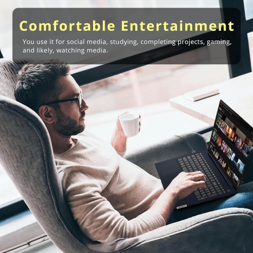 Lenovo IdeaPad 15.6" FHD Touchscreen Laptop, Intel Core i5-1155G7,2TB PCIe SSD, 40GB RAM, Intel Iris Xe Graphics, HD Webcam, Win 11, Abyss Blue, 32GB