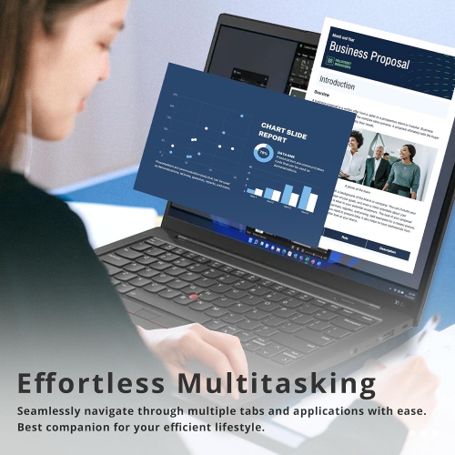 Lenovo ThinkPad X1 Carbon Gen 10 14 écran tactile HD intégrale Busabilité Laptop, 12th Intel Core i7-1280P, 256 Go SSD PCIe, 32 Go RAM,
