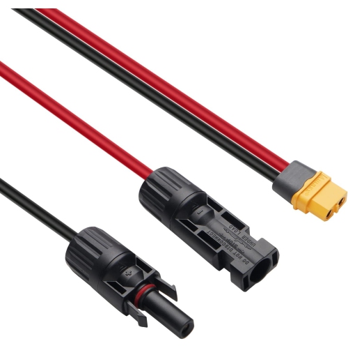 ALLPOWERS Solar Female and Male Connector to XT60 Adapter Cable